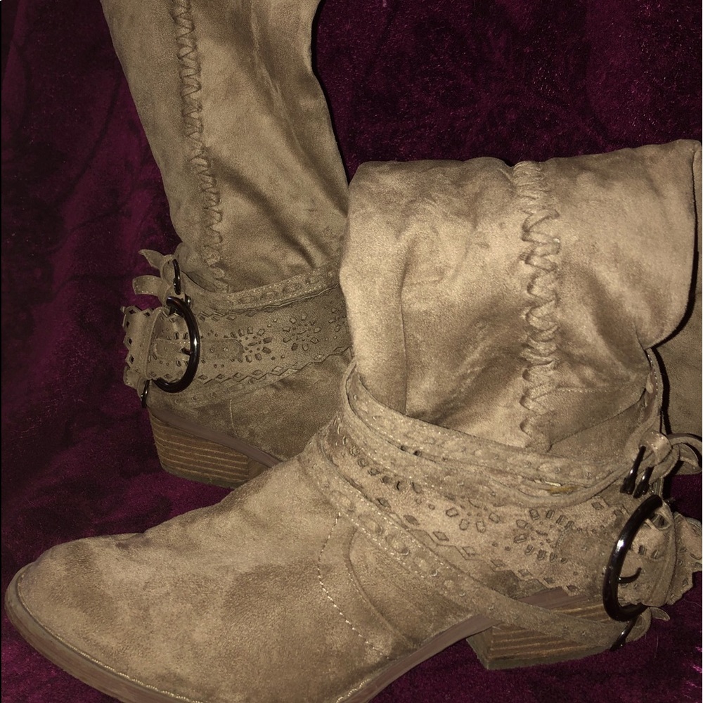 Knee high boots
